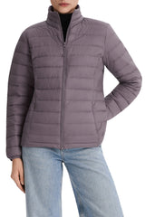 Orolay-Lightweight Packable Down Jacket with Stand Collar-#color_purple
