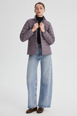 Orolay-Lightweight Packable Down Jacket with Stand Collar-#color_purple