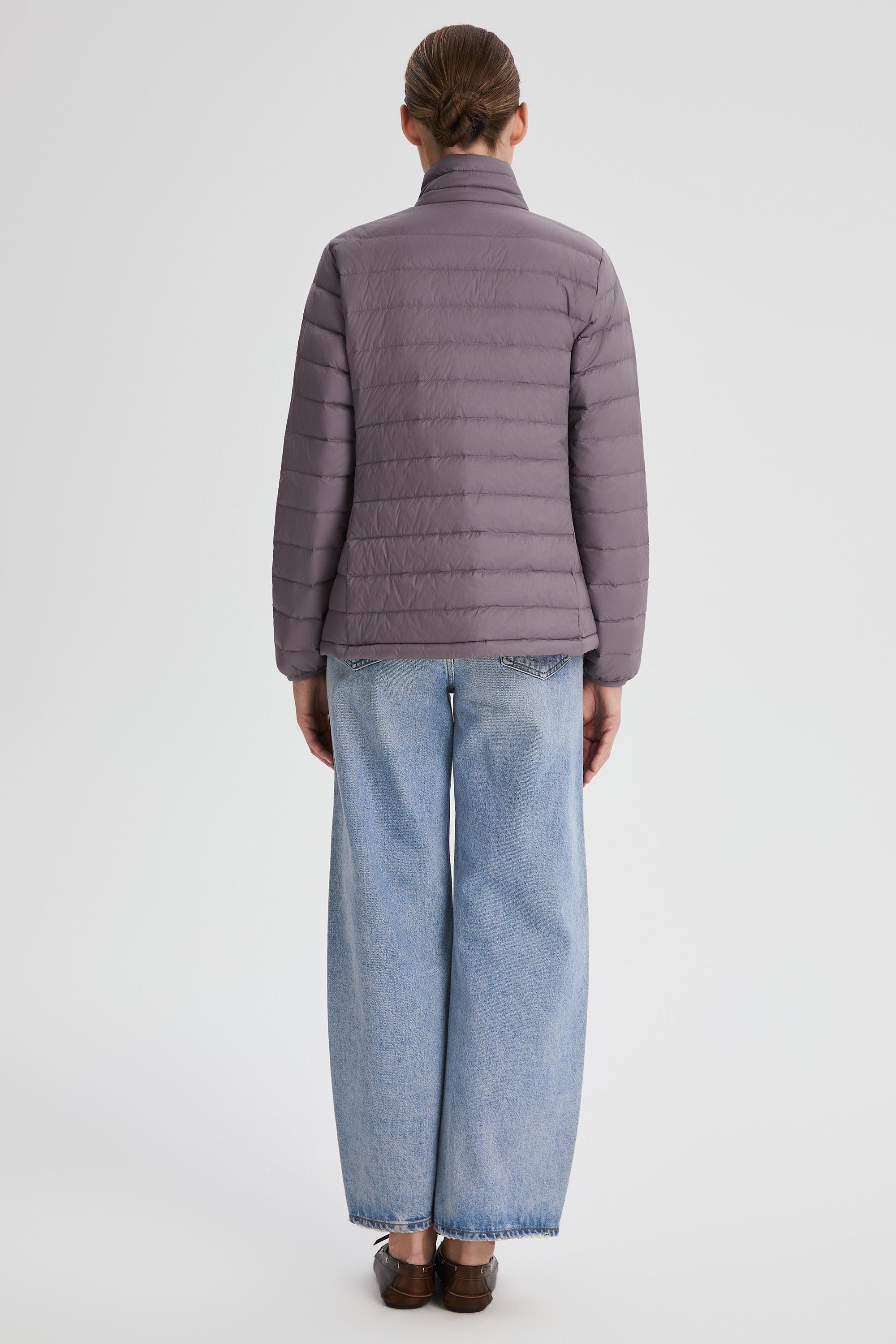 Orolay-Lightweight Packable Down Jacket with Stand Collar-#color_purple