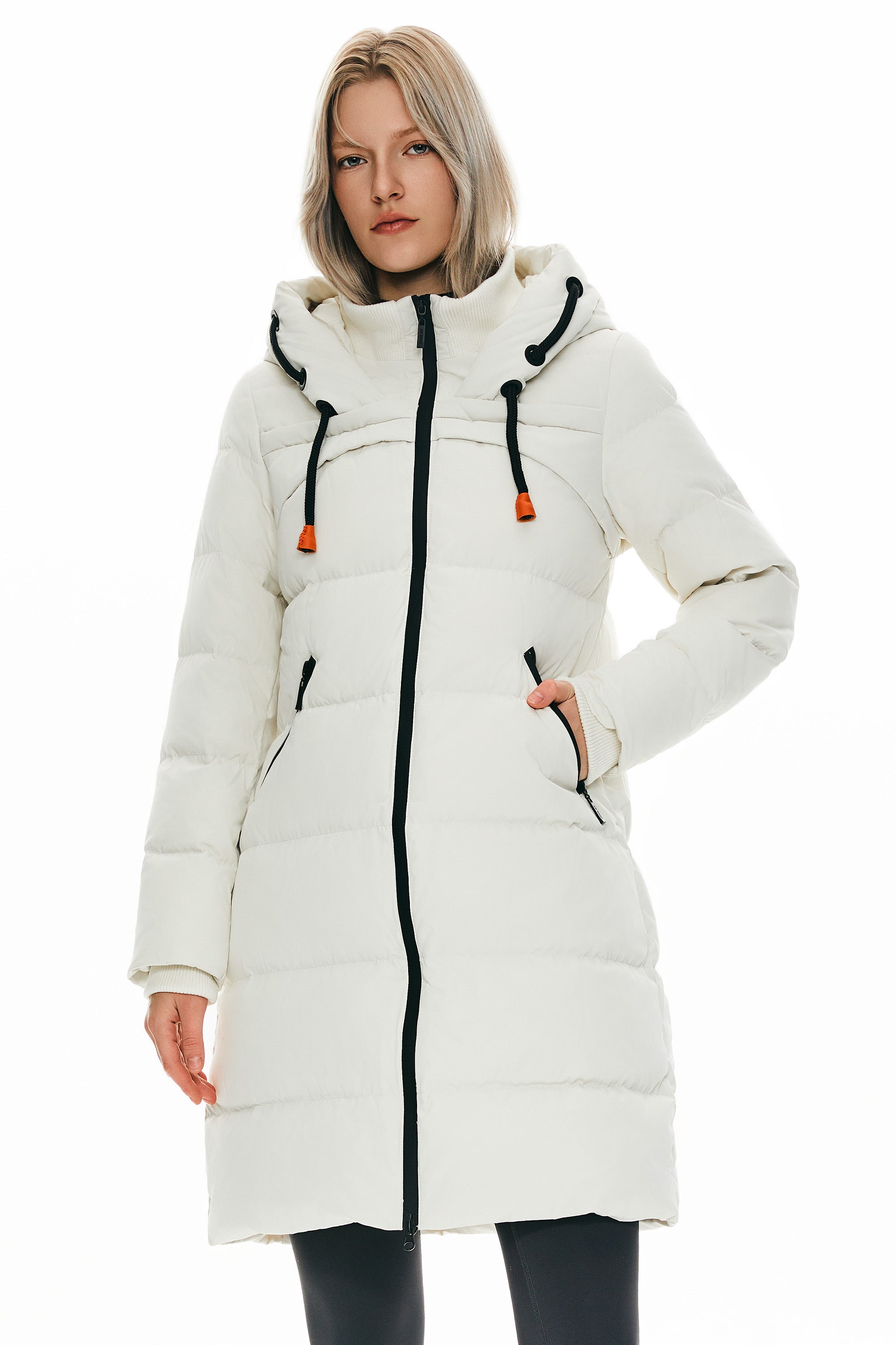 Parka Puffer Coat With Side Zippers The Amazon Coat Orolay Women's