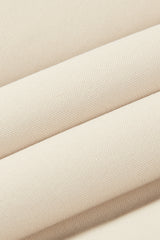 Mid-Length Windproof Parka Coat #color_beige