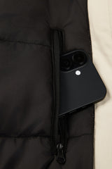 Mid-Length Windproof Parka Coat #color_beige