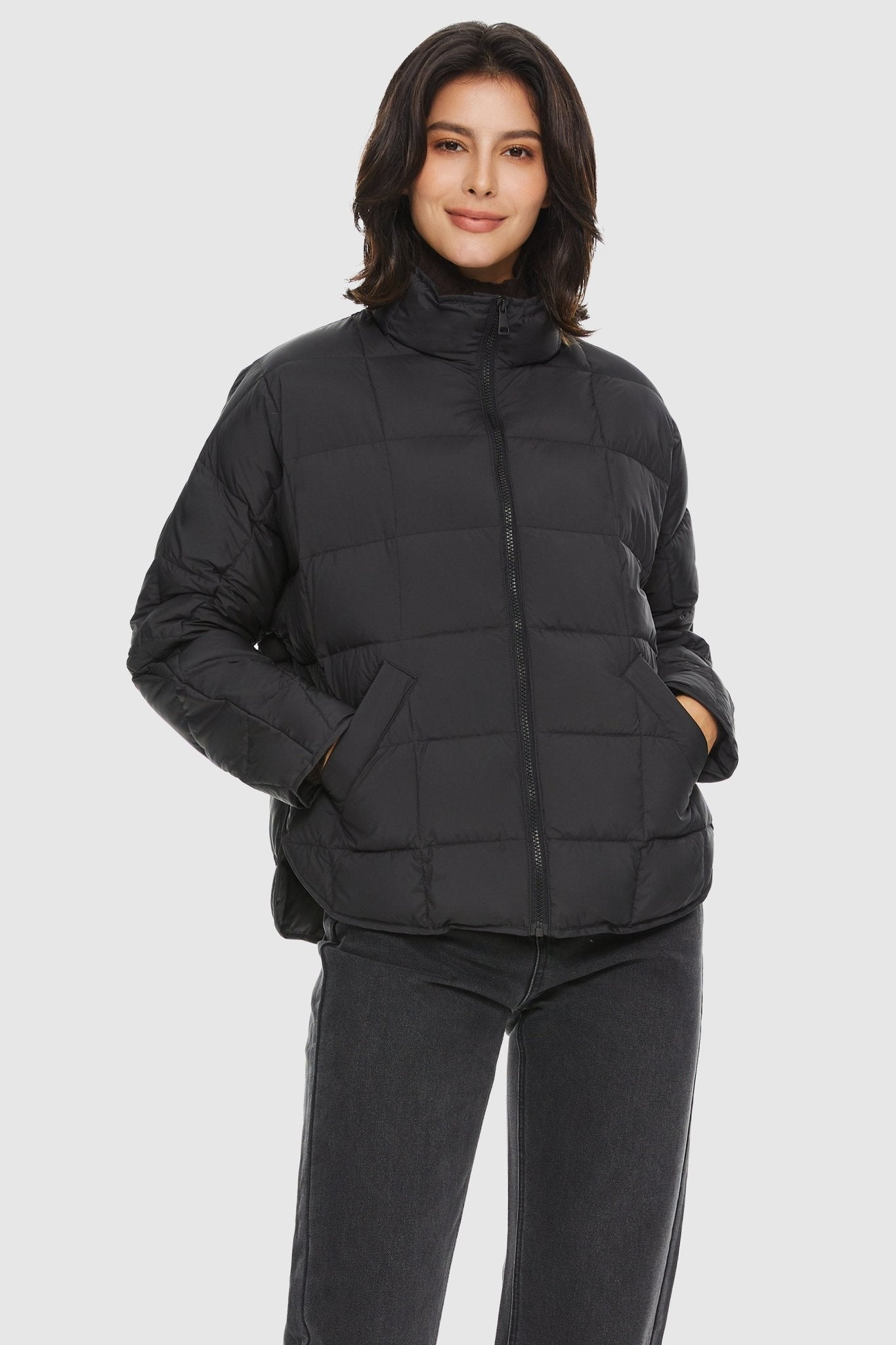 Oversized Lightweight Insulated Down Puffer Jacket