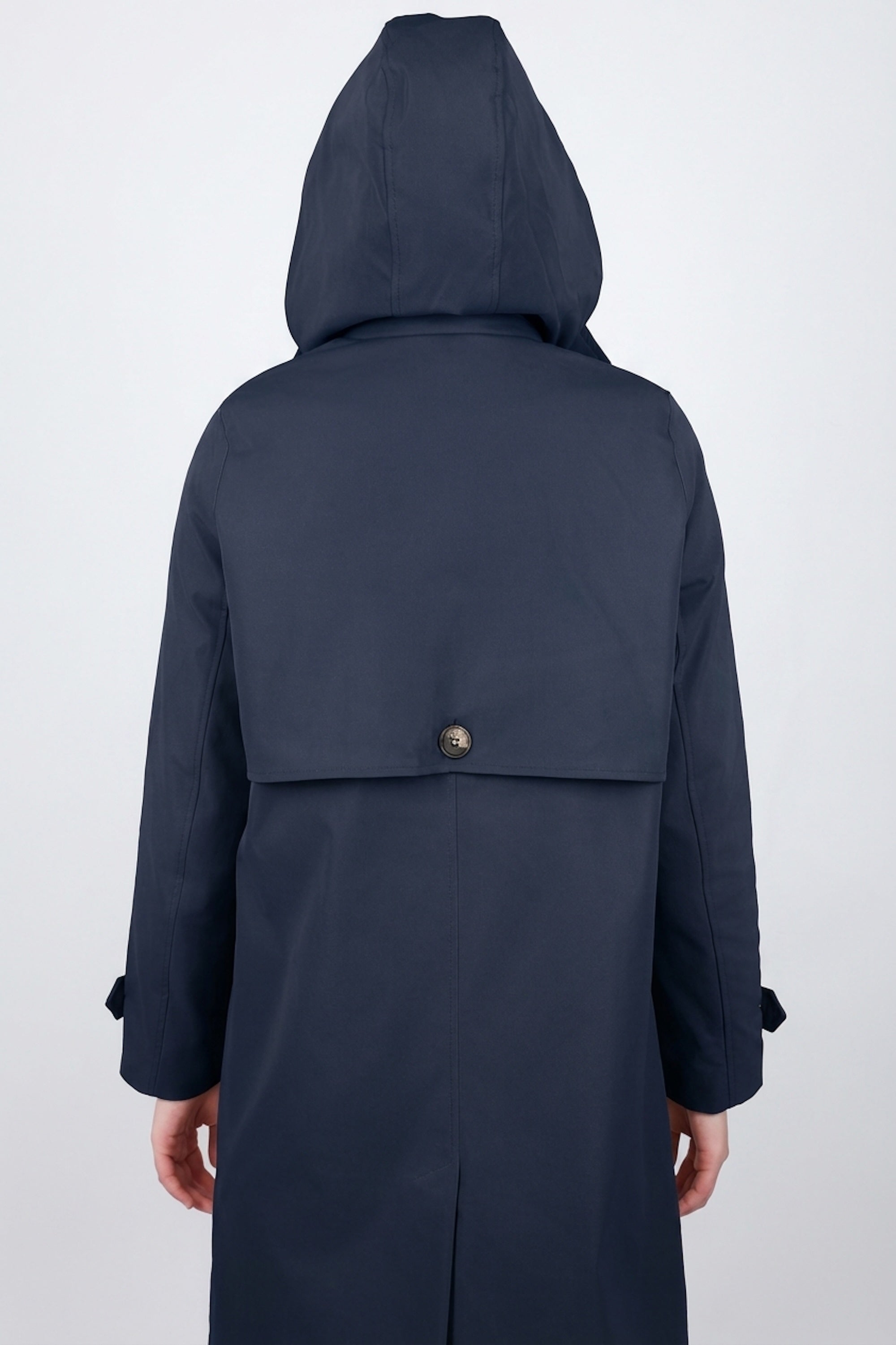 Orolay-Single-Breasted Trench-#color_navy