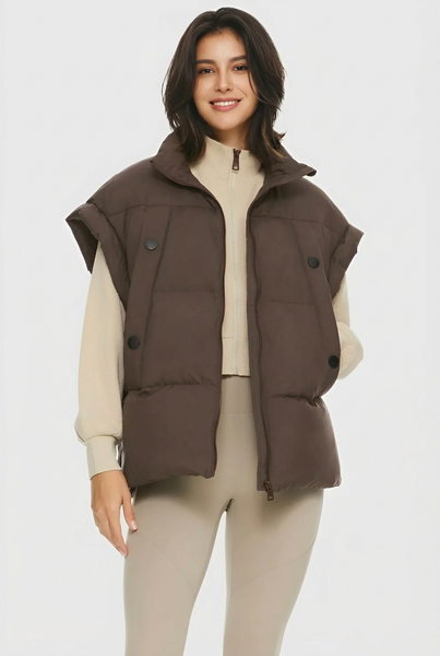Orolay Women's Sleeveless Classic Puffer Vest