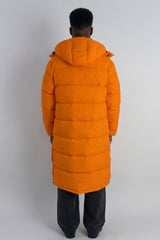 Puff-O® Men Long Down Puffer Jacket #color_orange