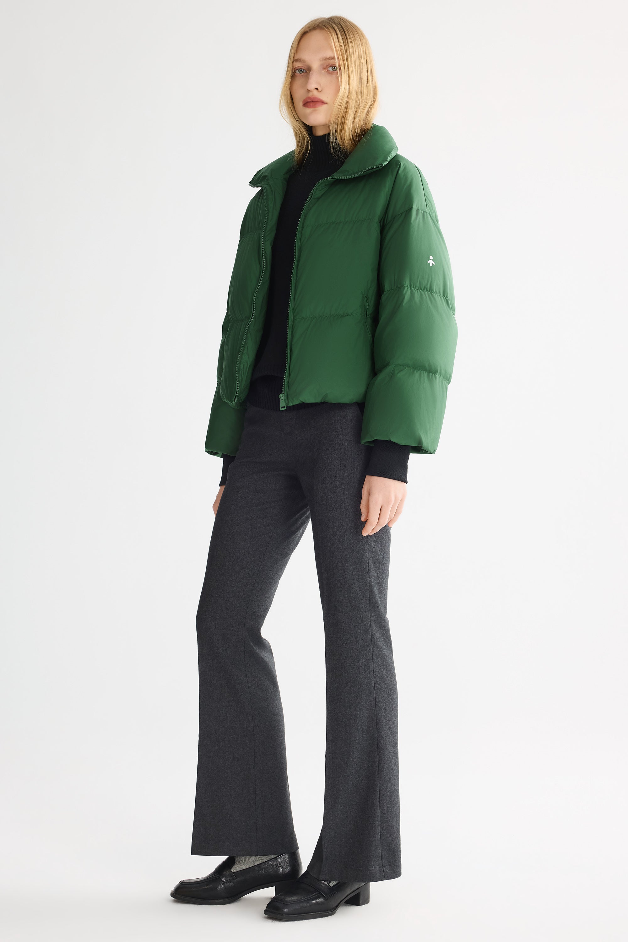 Orolay-Puff-O Classics Short Oversized Down Coat-#color_Formal Garden 