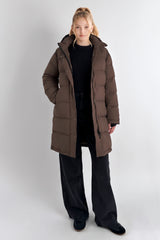Puff-O® Kid Long Down Jacket orolay #color_coffee