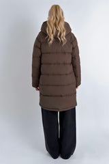 Puff-O® Kid Long Down Jacket orolay #color_coffee
