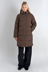 Puff-O® Kid Long Down Jacket orolay #color_coffee