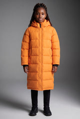 Puff-O® Kid Long Down Jacket orolay #color_orange