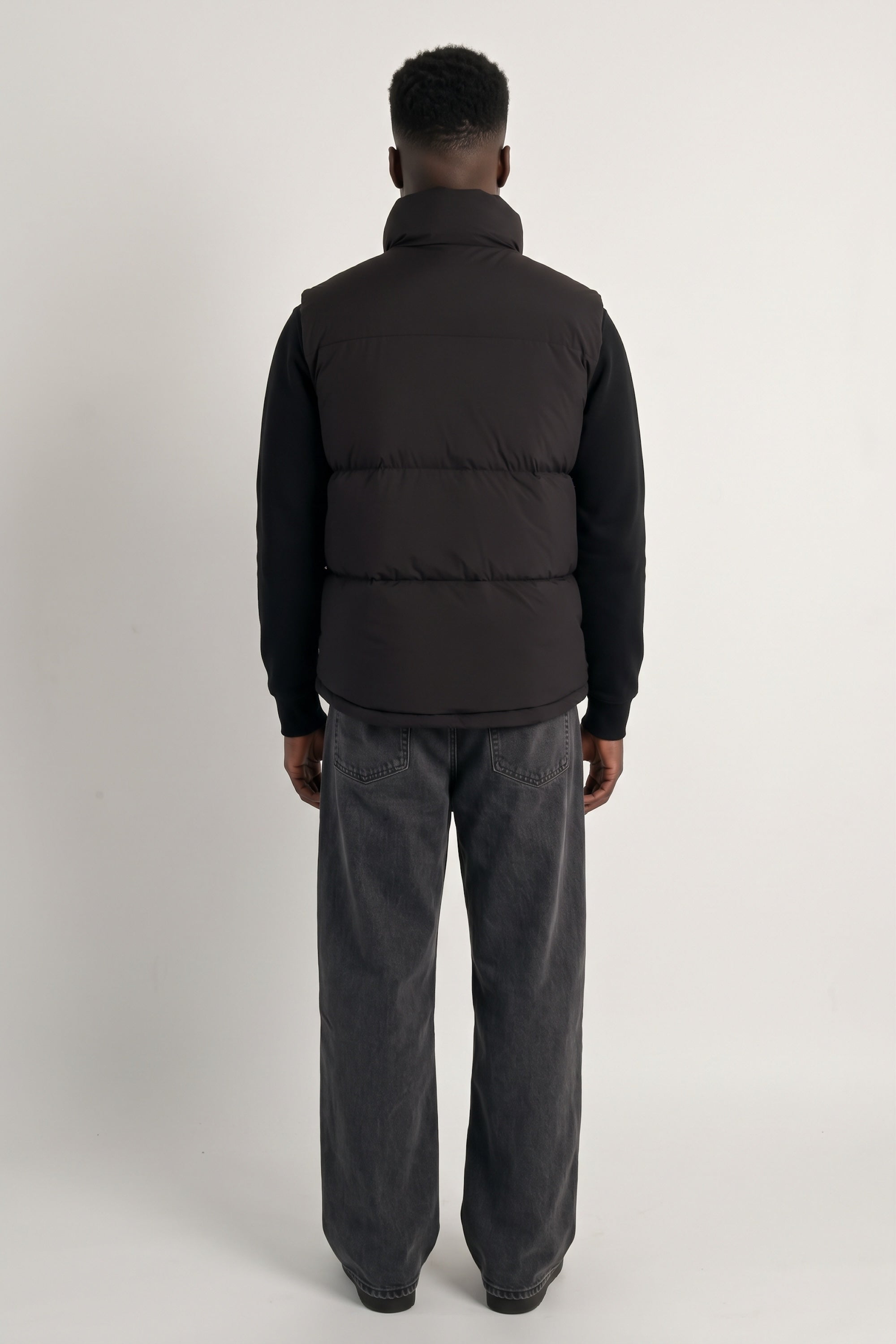 Puff-O® Men Down Puffer Vest orolay #color_black