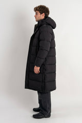 Puff-O® Men Long Down Puffer Jacket #color_black