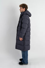 Puff-O® Men Long Down Puffer Jacket #color_navy