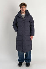 Puff-O® Men Long Down Puffer Jacket #color_navy