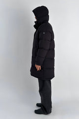 Puff-O® Men Mid-Length Down Puffer Jacket #color_black