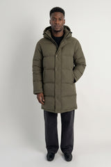 Puff-O® Men Mid-Length Down Puffer Jacket #color_olive