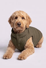 Puff-O Pet Puffer Jacket #color_olive