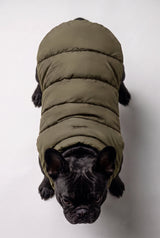 Puff-O Pet Puffer Jacket #color_olive
