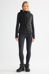 Orolay Quilted Vest with SLim-Fit Waist Design #color_black