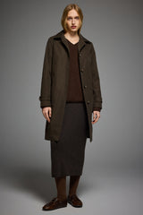 Orolay-Single-Breasted Trench-#color_coffee