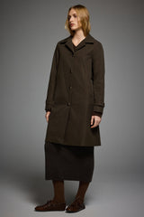 Orolay-Single-Breasted Trench-#color_coffee