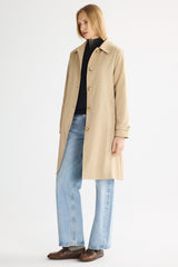 Single-Breasted Trench from Orolay - #color_Frosted Almond