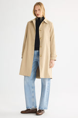 Single-Breasted Trench from Orolay - #color_Frosted Almond