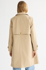 Single-Breasted Trench from Orolay - #color_Frosted Almond