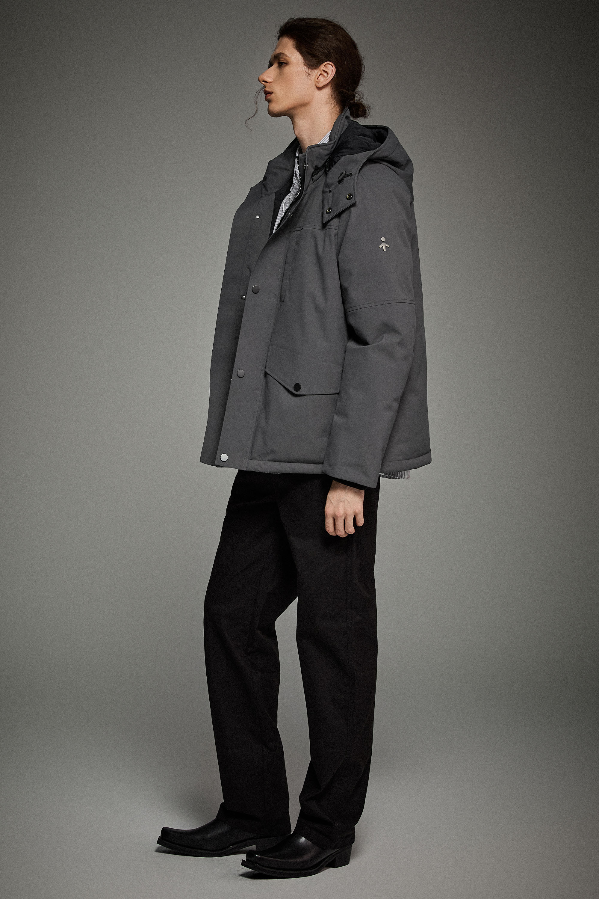 Super Warm Down Parka with Hood  Orolay #color_gray