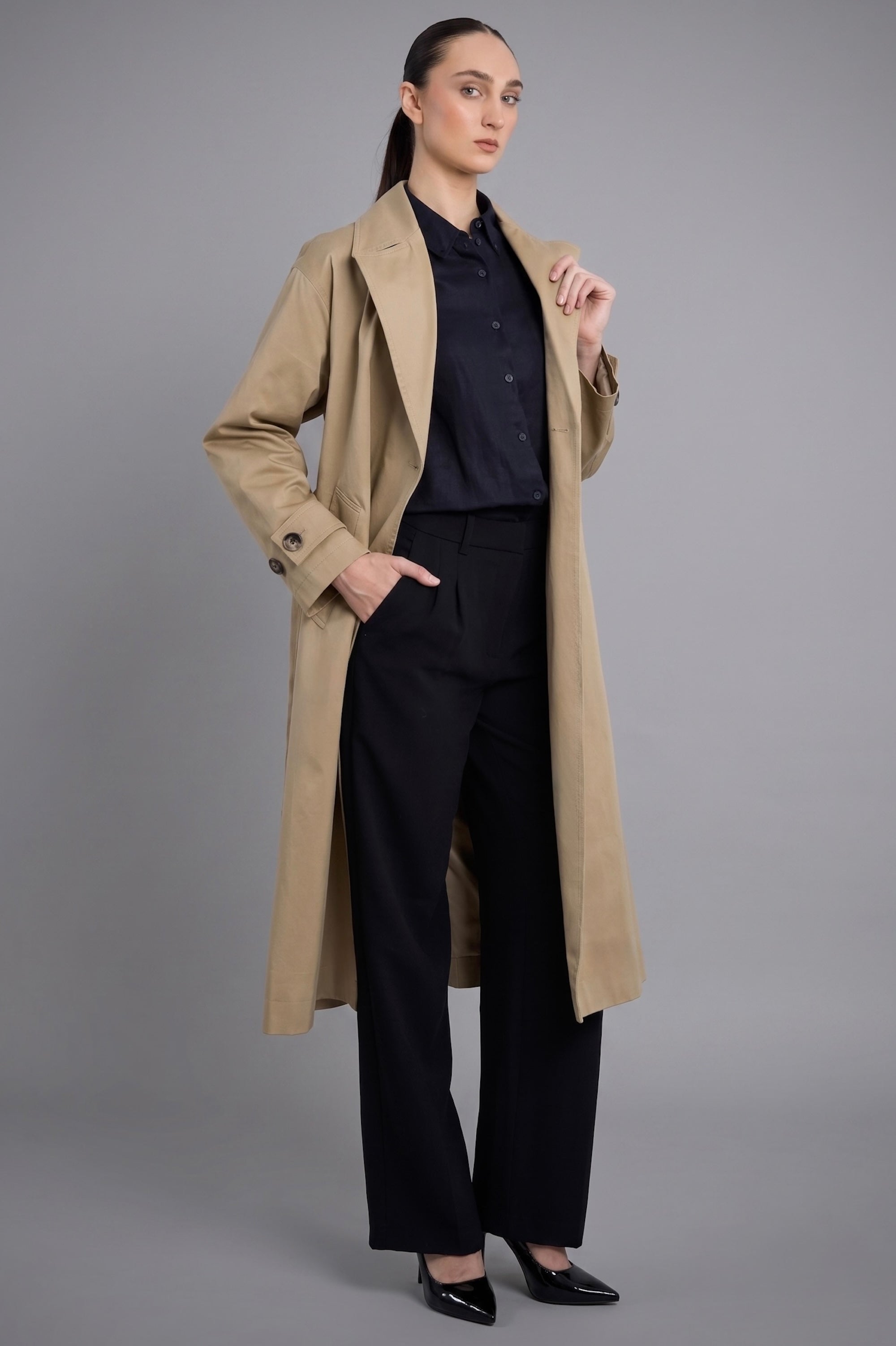 Maxi Oversized Trench Coat – Orolay