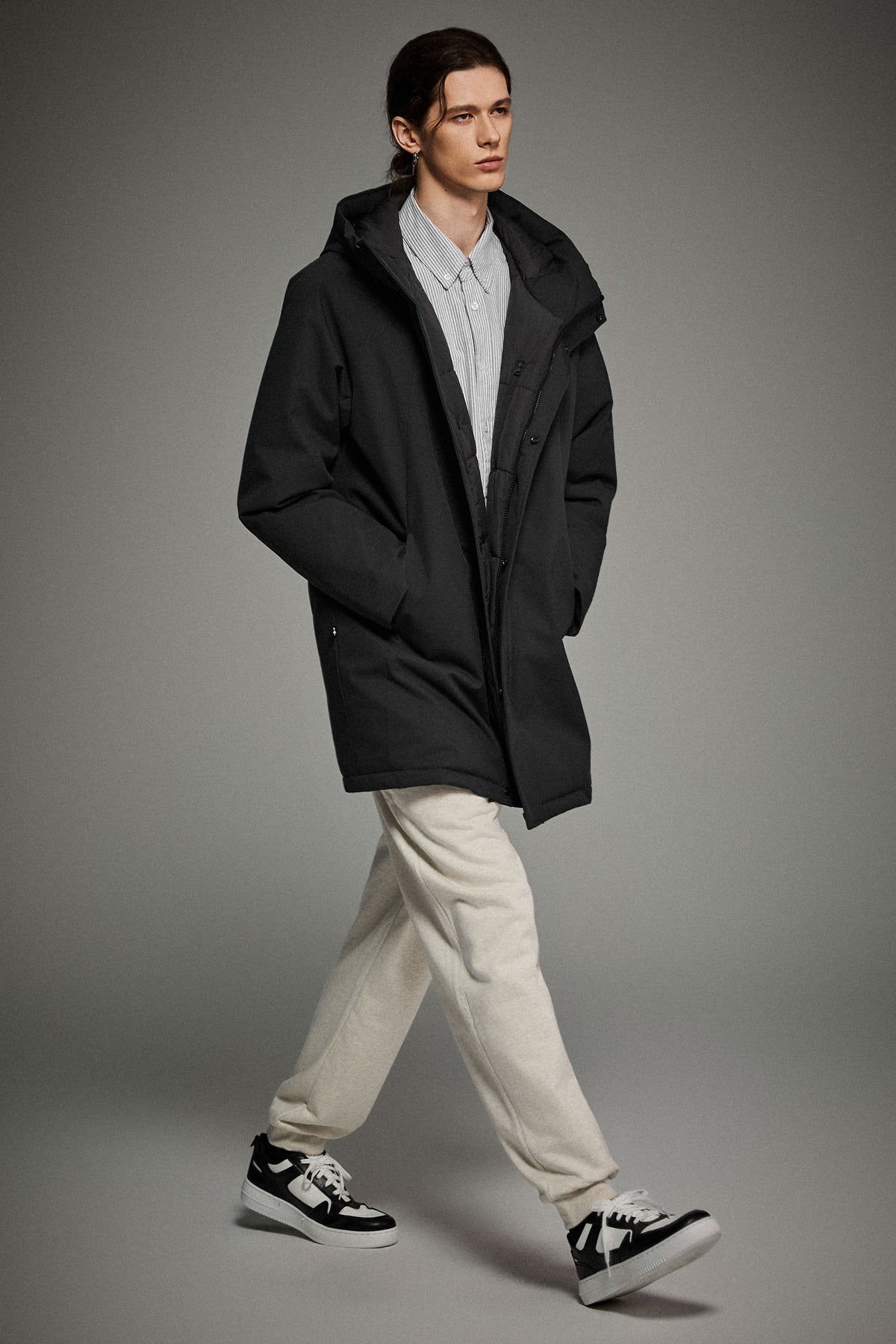 WeatherGuard Mid Length Hooded Parka Jacket