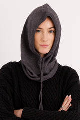 Wool Blend Knit Hood #color_darkgray