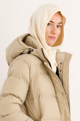 Wool Blend Knit Hood #color_beige