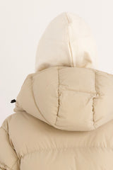 Wool Blend Knit Hood #color_beige
