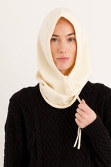 Wool Blend Knit Hood #color_beige