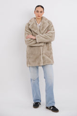 Mid-Length Faux Fur Coat orolay #color_beige