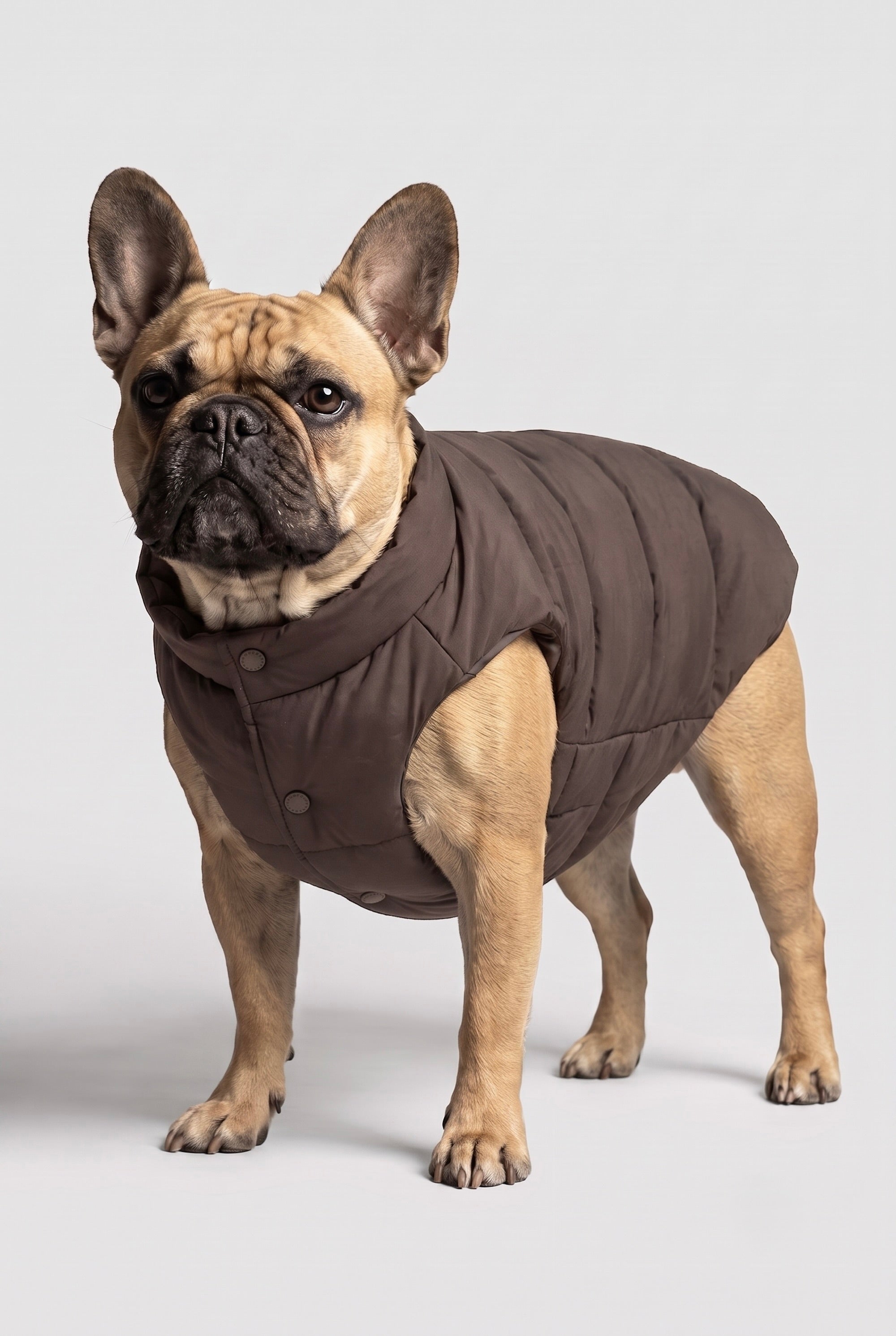 Puff-O Pet Puffer Jacket #color_coffee