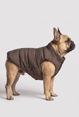 Puff-O Pet Puffer Jacket #color_coffee