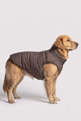 Puff-O Pet Puffer Jacket #color_coffee