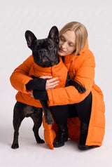 Puff-O Pet Puffer Jacket #color_Bright Marigold