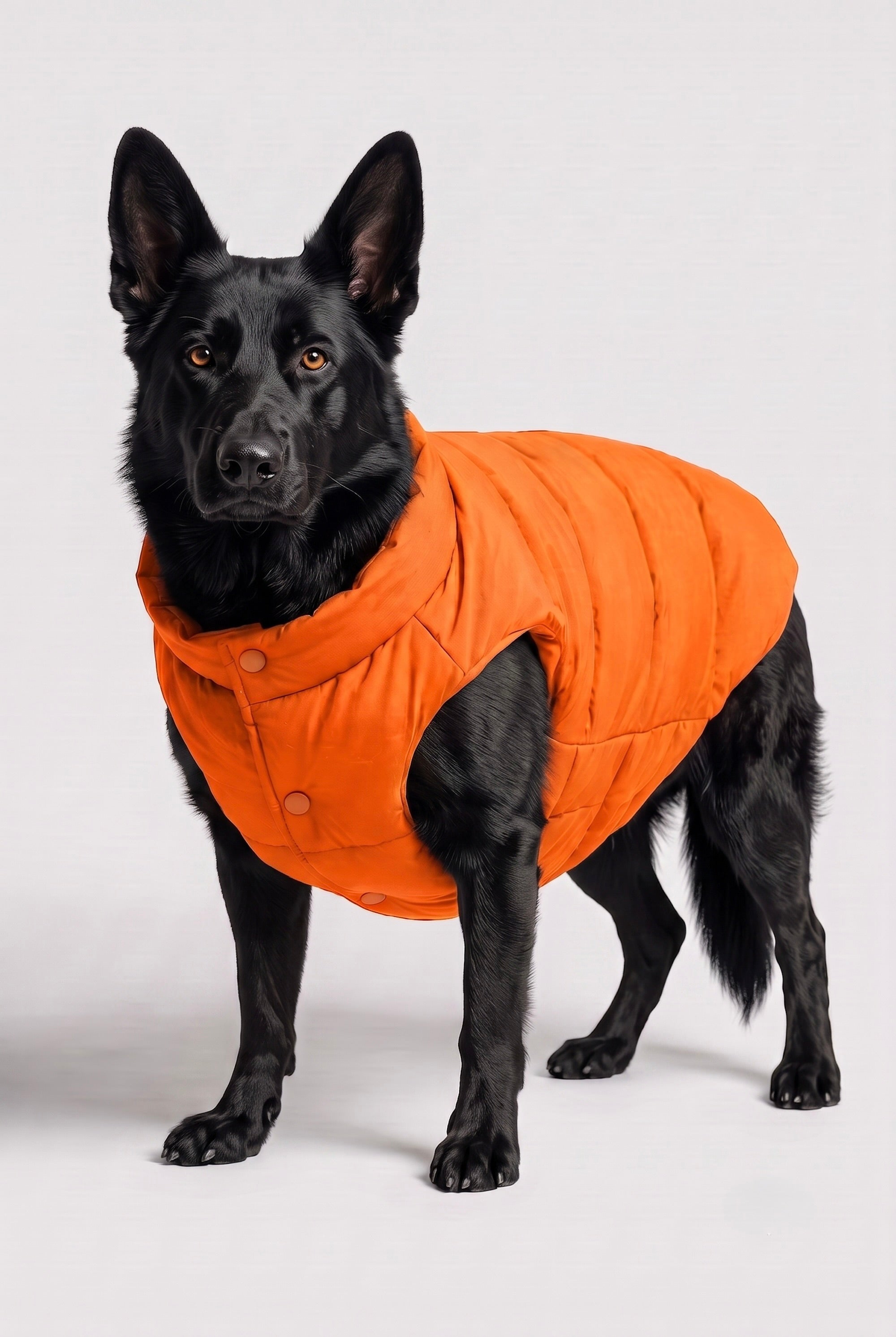 Puff-O Pet Puffer Jacket #color_Bright Marigold