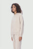 Orolay Fleece Hoodie Sweatshirt Long Sleeve Oversized #color_beige,brown