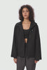 OROLAY Zip Up Rain Jacket Lightweight Hooded Windbreaker #color_green,black,gray
