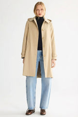 Single-Breasted Trench from Orolay - #color_Frosted Almond