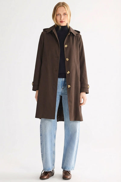 Studio Anneloes Laurine Bonded Trenchcoat 13591 - zwart ❤ Topsy Fashion Volendam