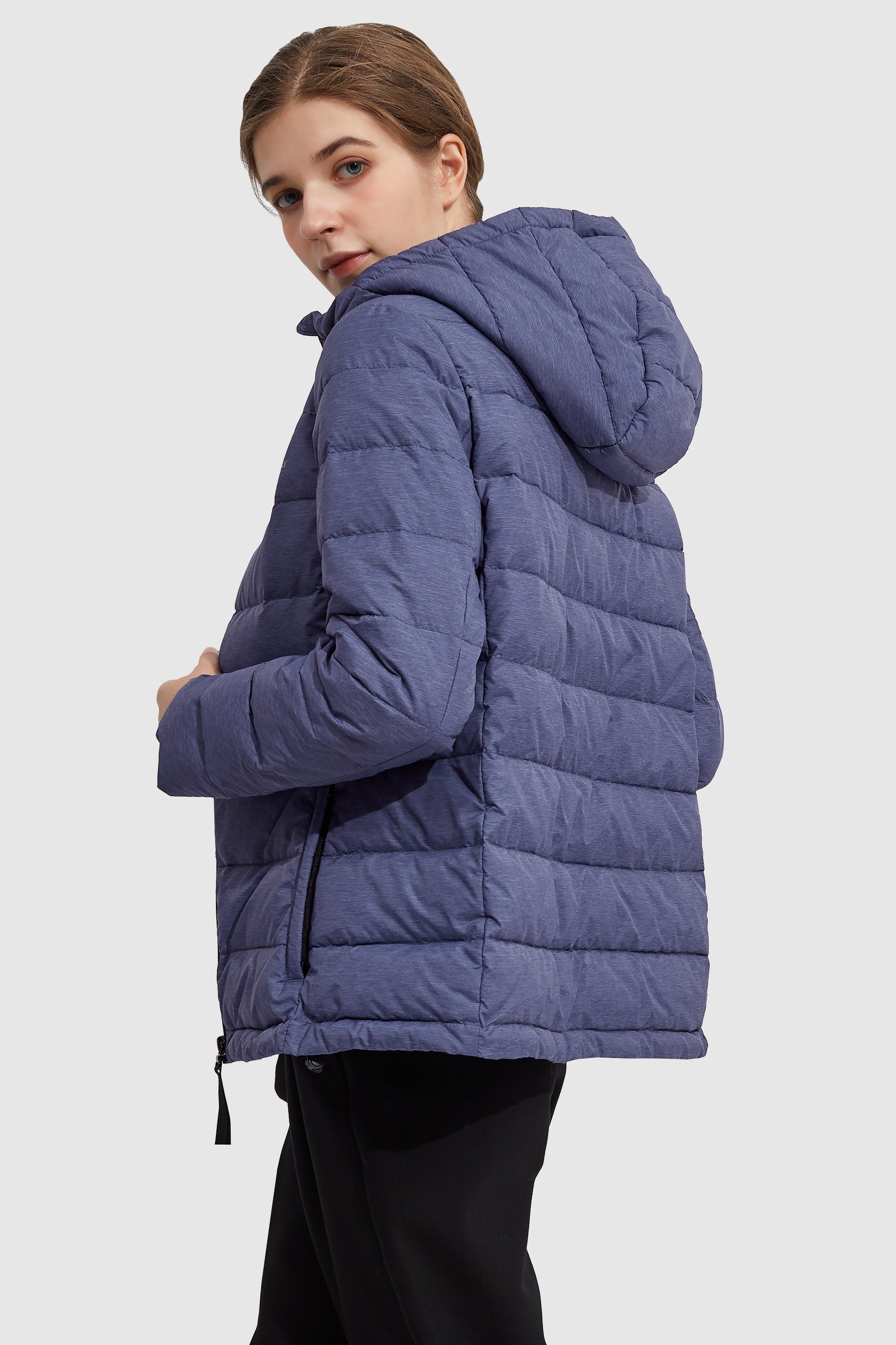Light  Packable Quilted Puffer Jacket