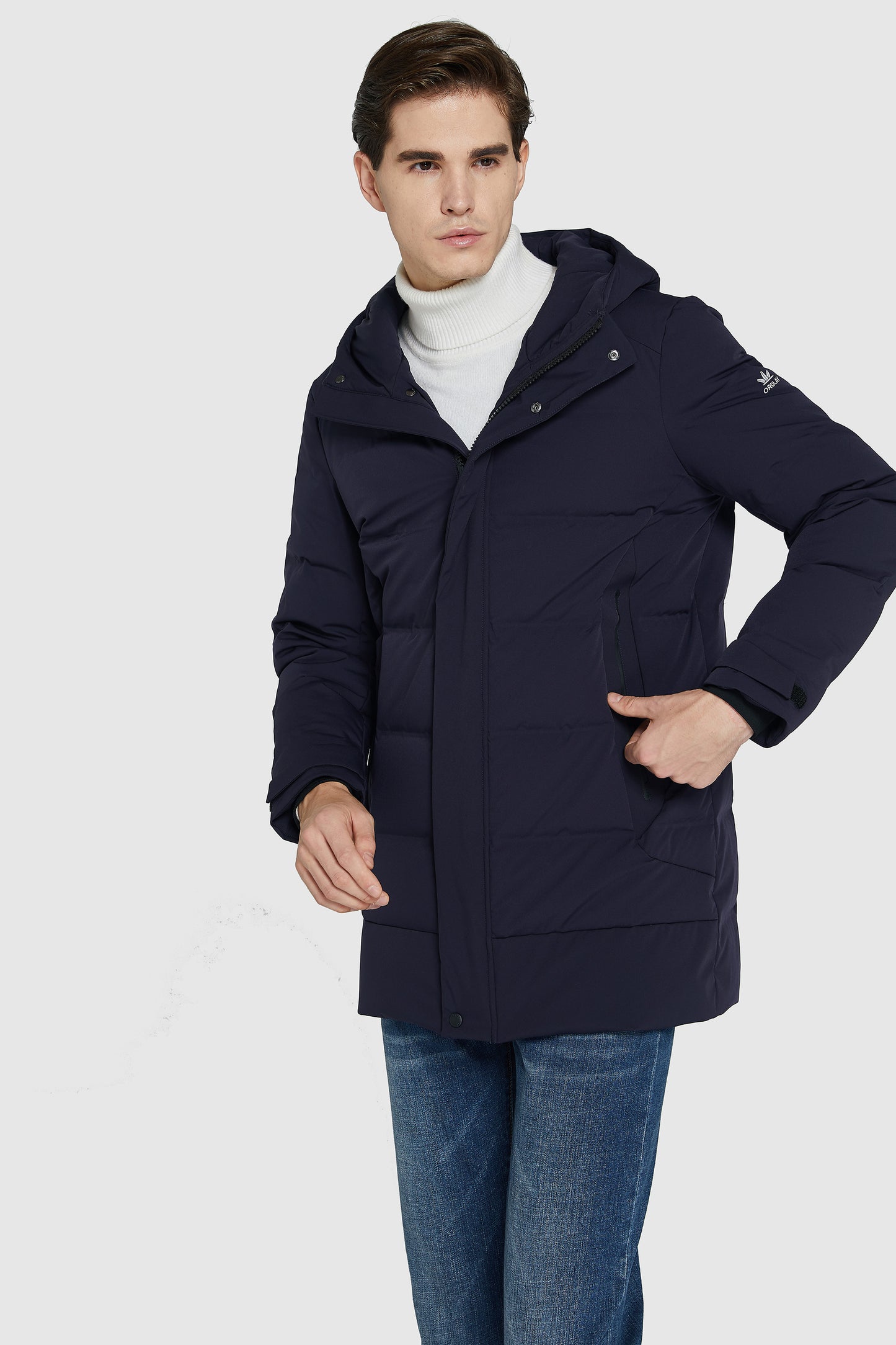 Double Snap Thickened Down Jacket